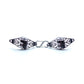 Lightning Mirror Ankle Cuffs - SOULOCK