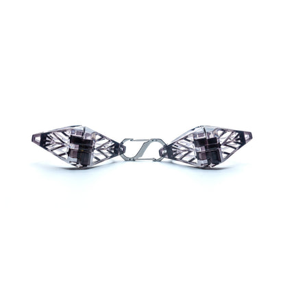 Lightning Mirror Ankle Cuffs - SOULOCK