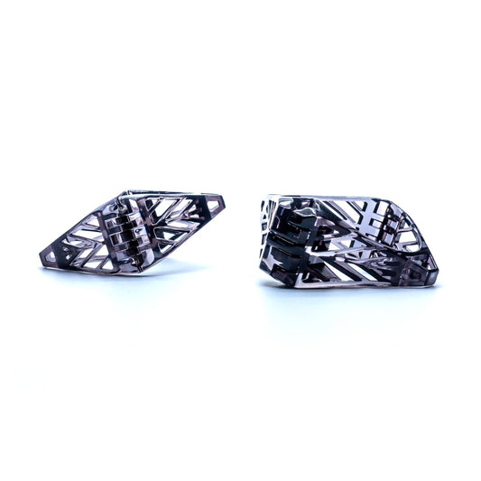 Lightning Mirror Ankle Cuffs - SOULOCK